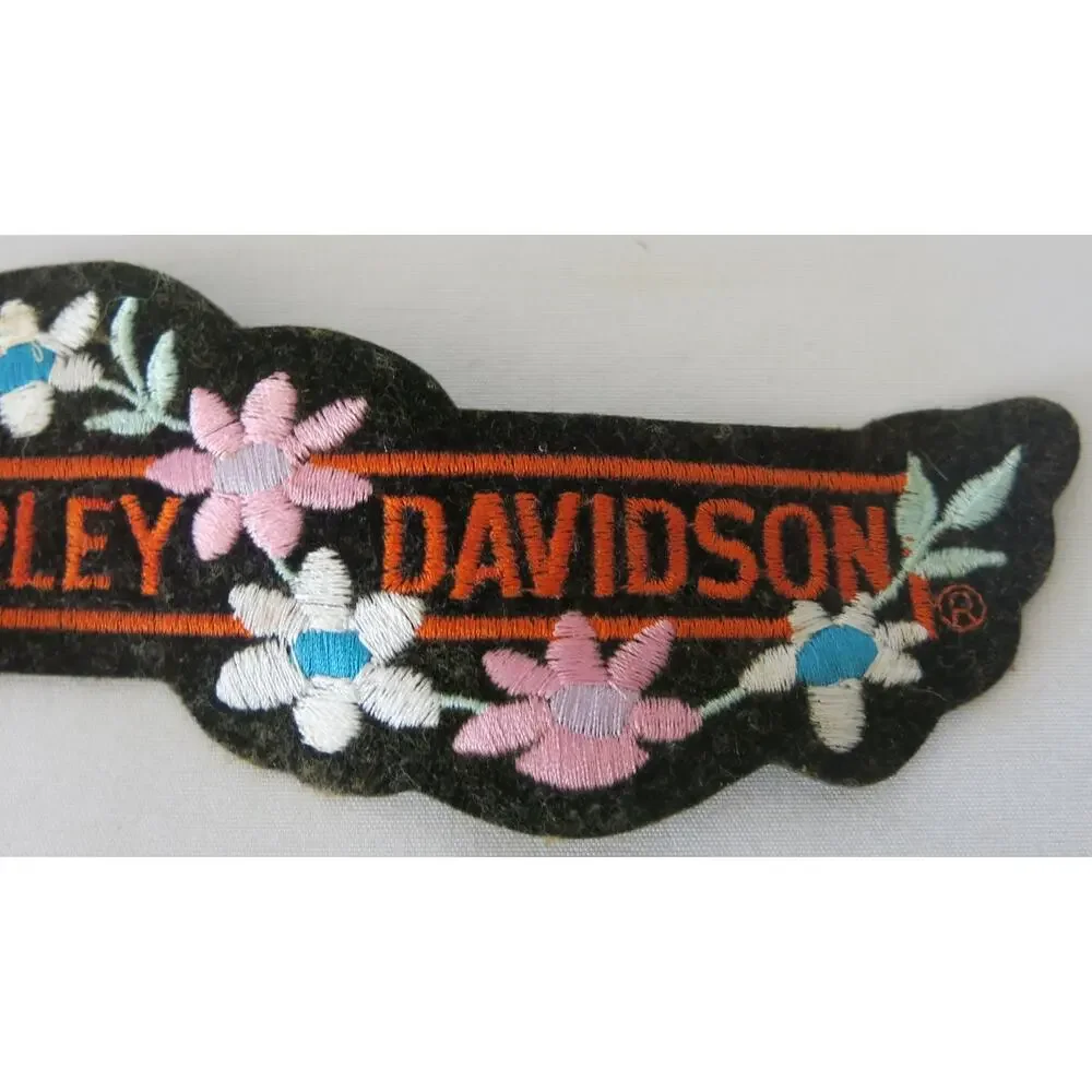 Vintage Harley Davidson Patch New 6.5